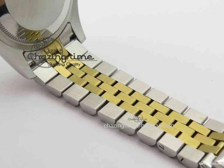 0510 DateJust 116234 SS YG BP Best Edition Gray Dial Diam Markers On SS YG Bracelet SA ZipUp 3745